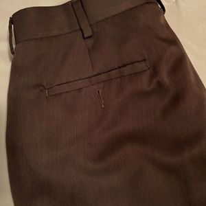 Men’s Axist Brown Dress Pants 36 x 30